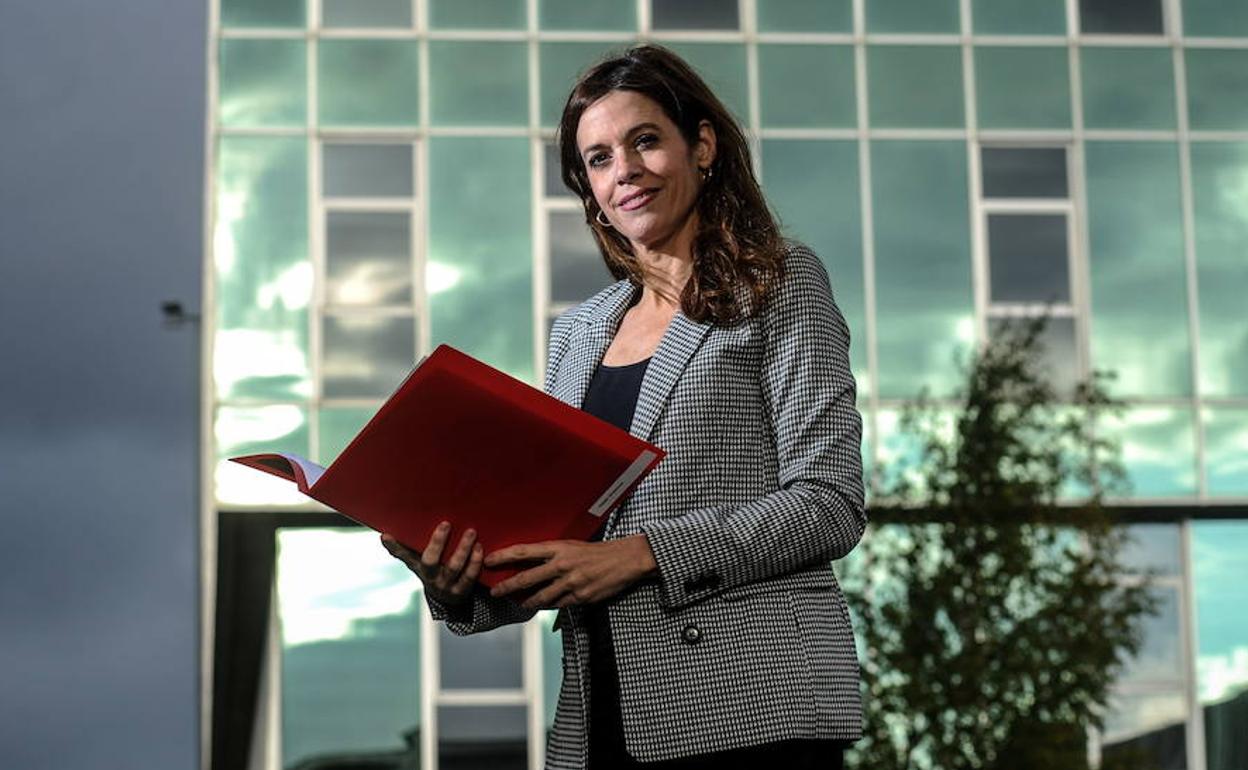 La teniente de alcalde de Vitoria, Maider Etxebarria. 