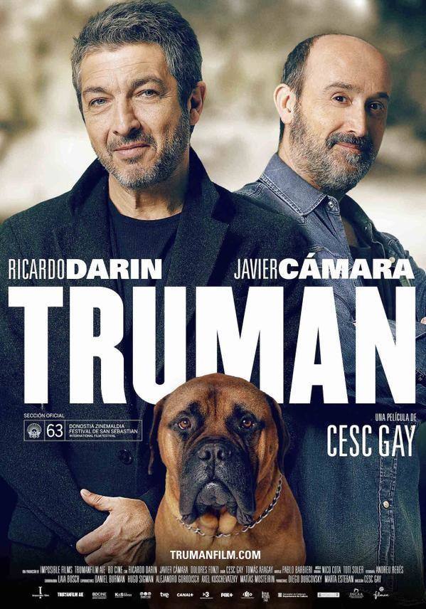 'Truman' (2015). Dos amigos de toda la vida se encuentran tras muchos años, por última vez. Exaltación del amor fraternal.