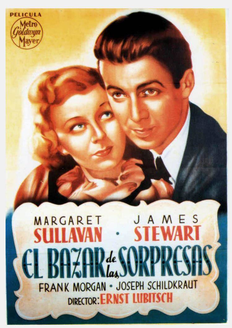 El bazar de las sorpresas' (1940). Comedia romántica clásica de enredos, más tarde se hizo su popular remake: 'Tienes un email'