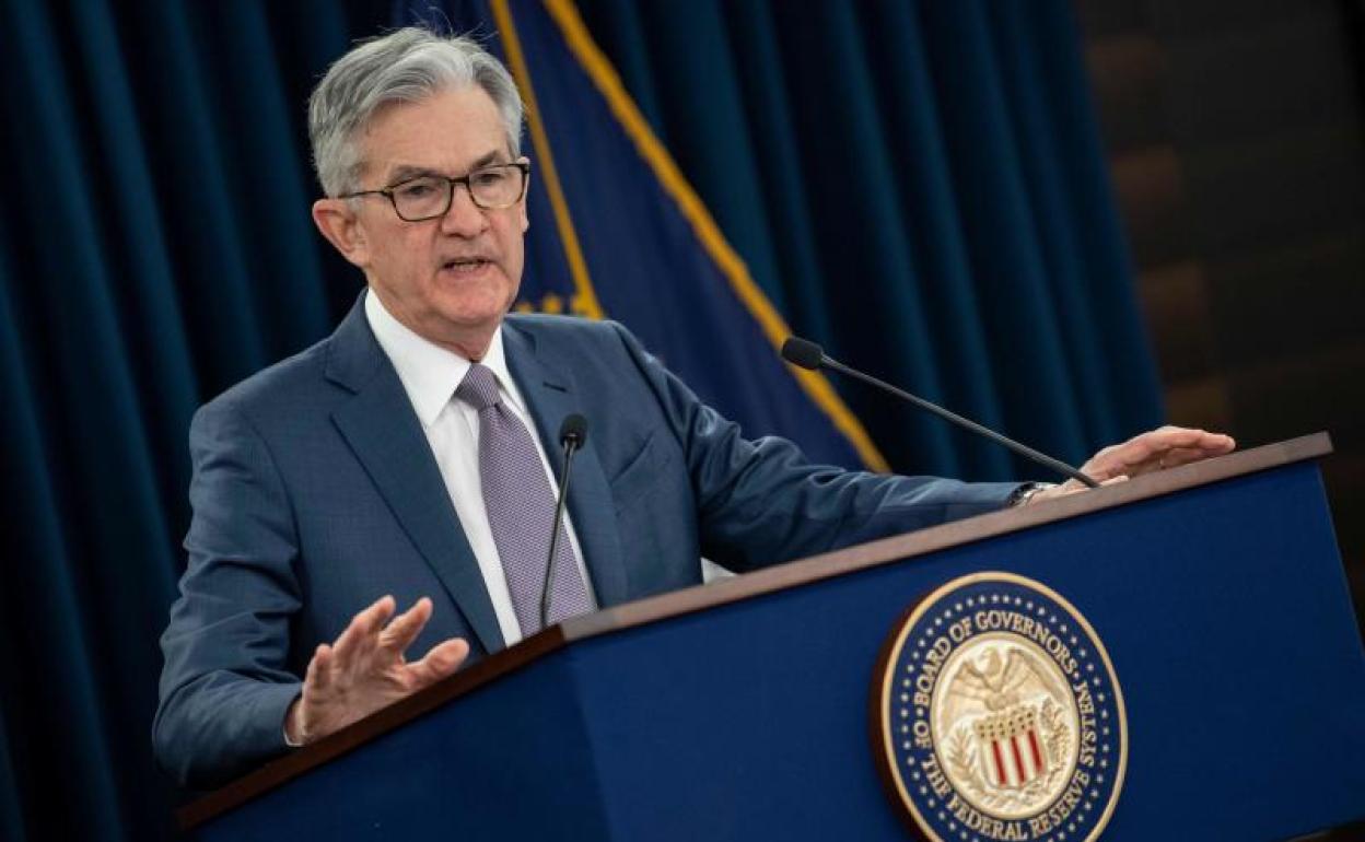 Jerome Powell, presidente del Sistema de la Reserva Federal.