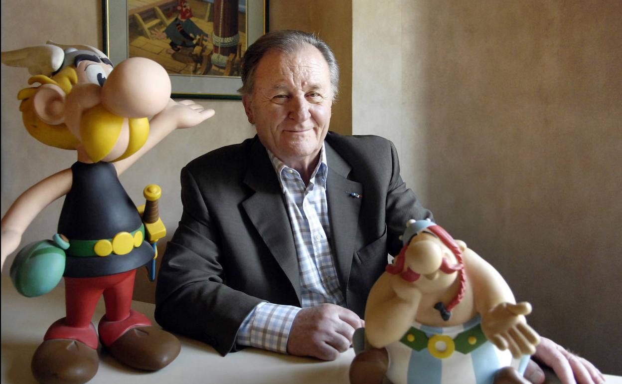El dibujante Albert Uderzo en 2007.