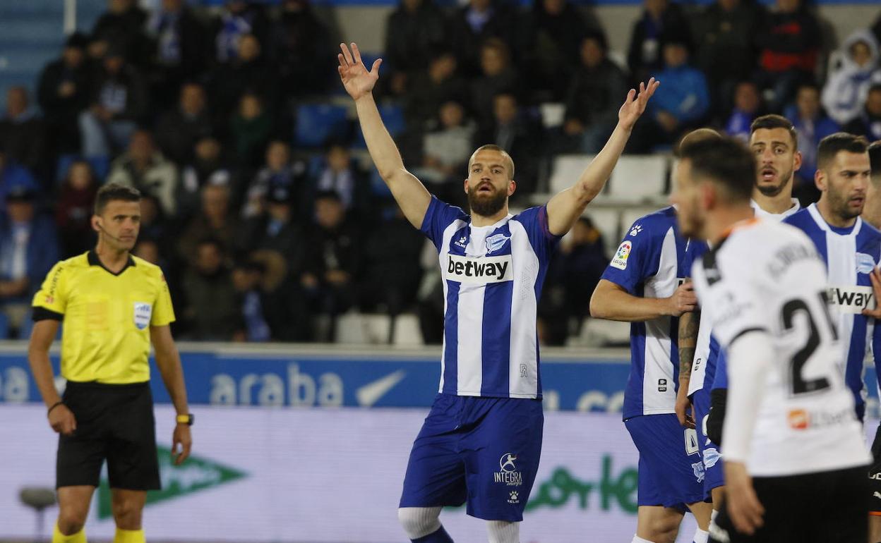 El Alavés-Valencia se disputó el 6 de marzo. 