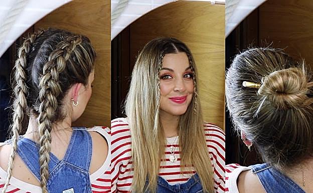 Seis peinados fáciles y cómodos para estar en casa