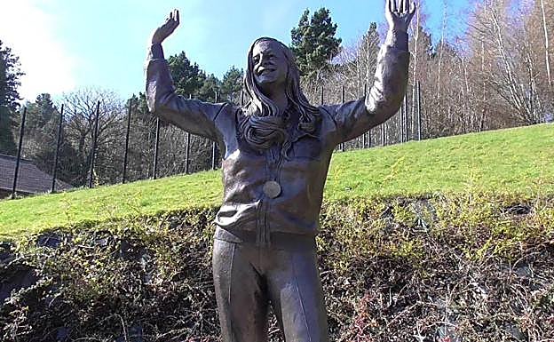 La británica Mary Peters obtuvo el oro en la prueba de pentatlón de Munich 1972. 