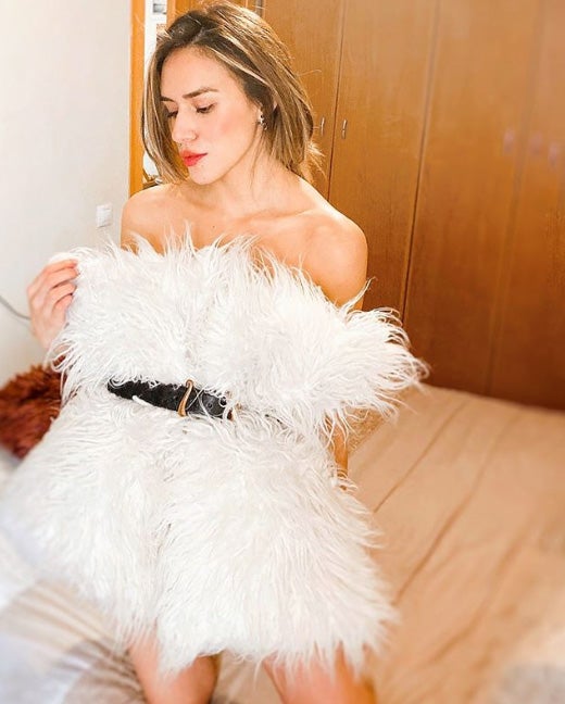 Fotos: Cómo convertir un cojín en el vestido de fiesta de las famosas