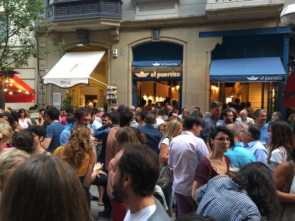 Sardinas ahumadas del Laterío y ostras de El Puertito de Ledesma.
