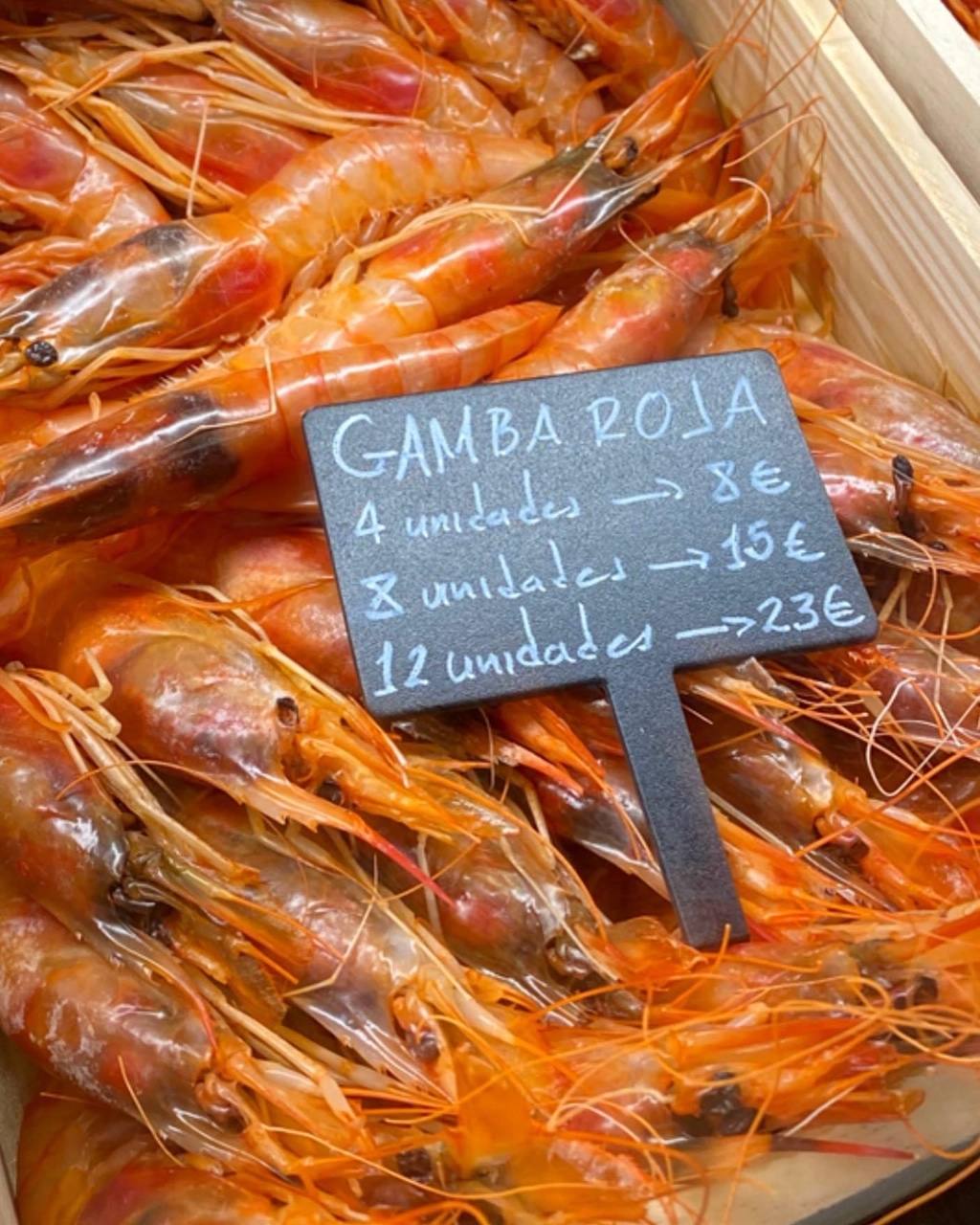 En el Perita están especializados en las gambas.