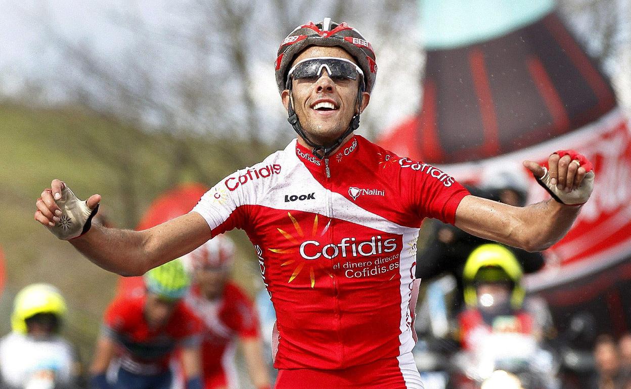 Remy di Gregorio, ganador en la cima del Naranco en 2012. 