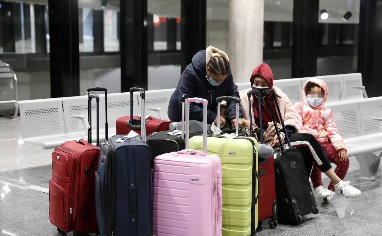 Los viajes en la Intermodal de Bilbao han caído en picado durante el confinamiento. 