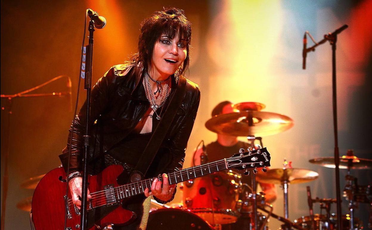 Joan Jett, Gasteizko Azkena Rock jaialdian.