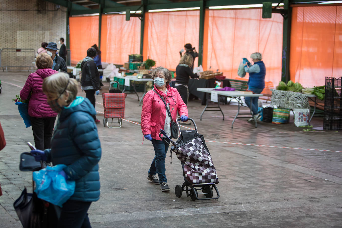 Fotos: Vuelve el mercado de los lunes de Gernika