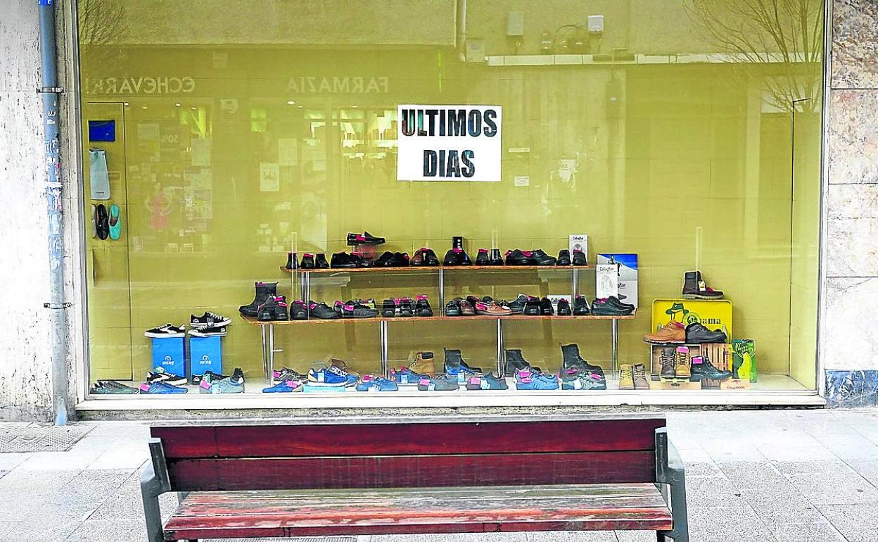 Comercio cerrado en Durango, el símbolo palpable del coronavirus.