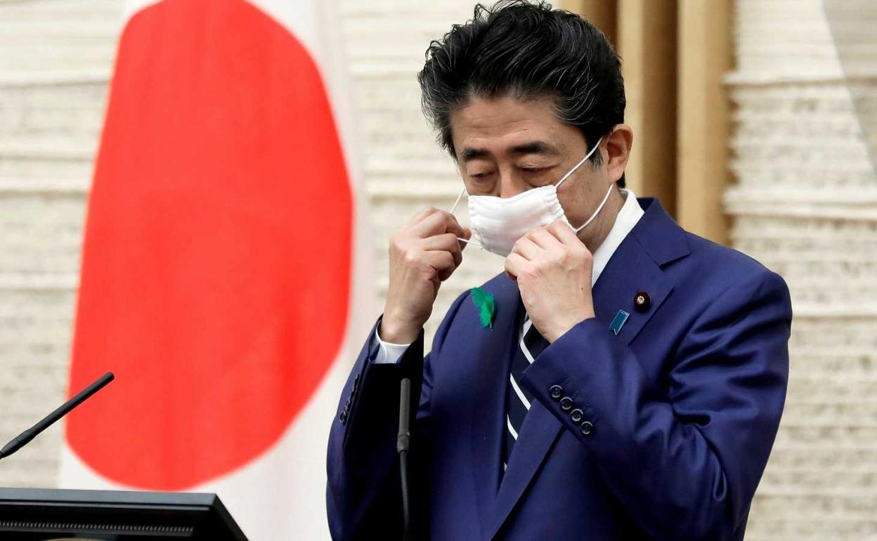 El primer ministro de Japón, Shinzo Abe.