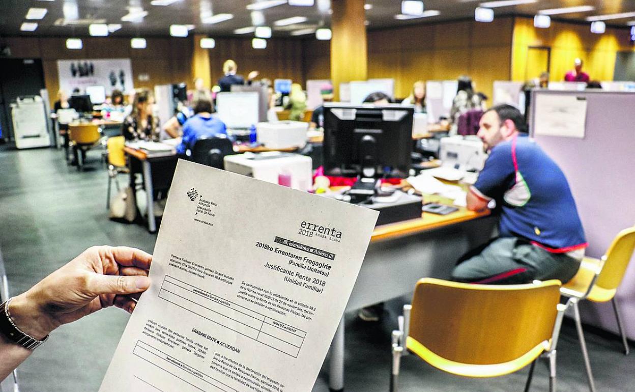 La atención al público en las oficinas de Hacienda no se hará hasta el 8 de septiembre.