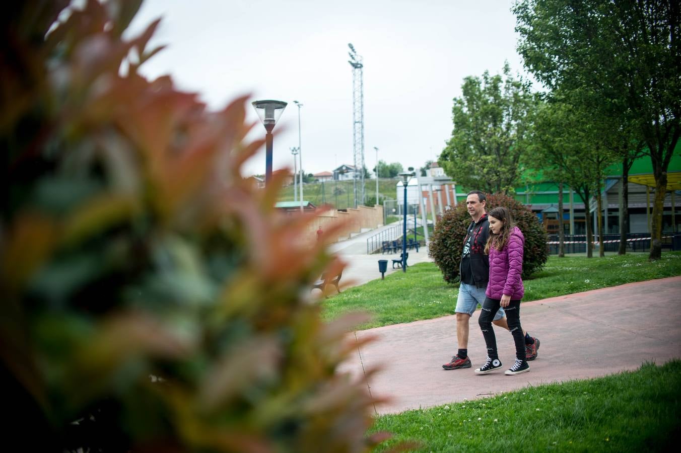 En Portugalete niños y padres han disfrutado de una mañana de paseo.