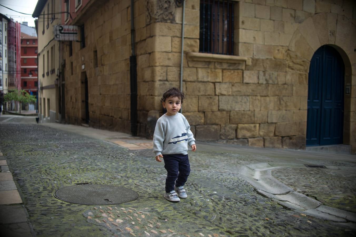 Liher pasea por Portugalete por primera vez desde que empezó el estado de alarma