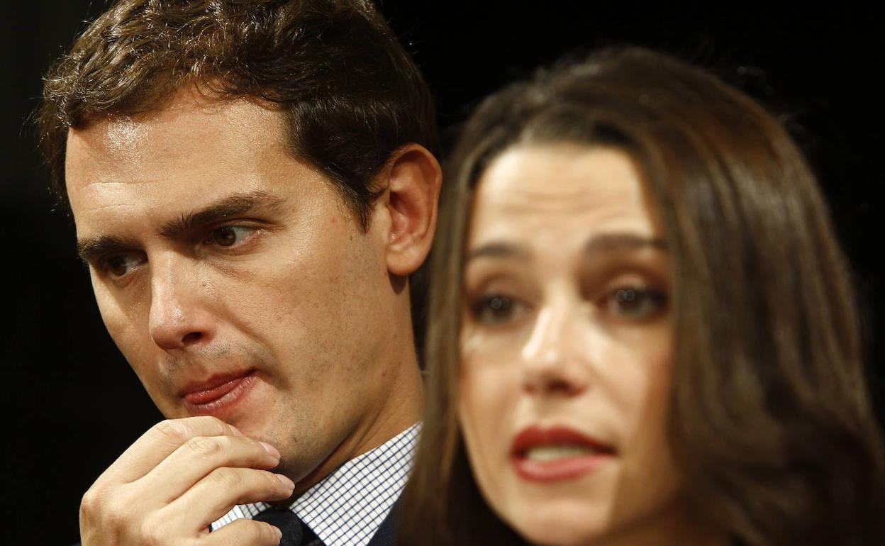 Albert Rivera y Inés Arrimadas, en una imagen de archivo.