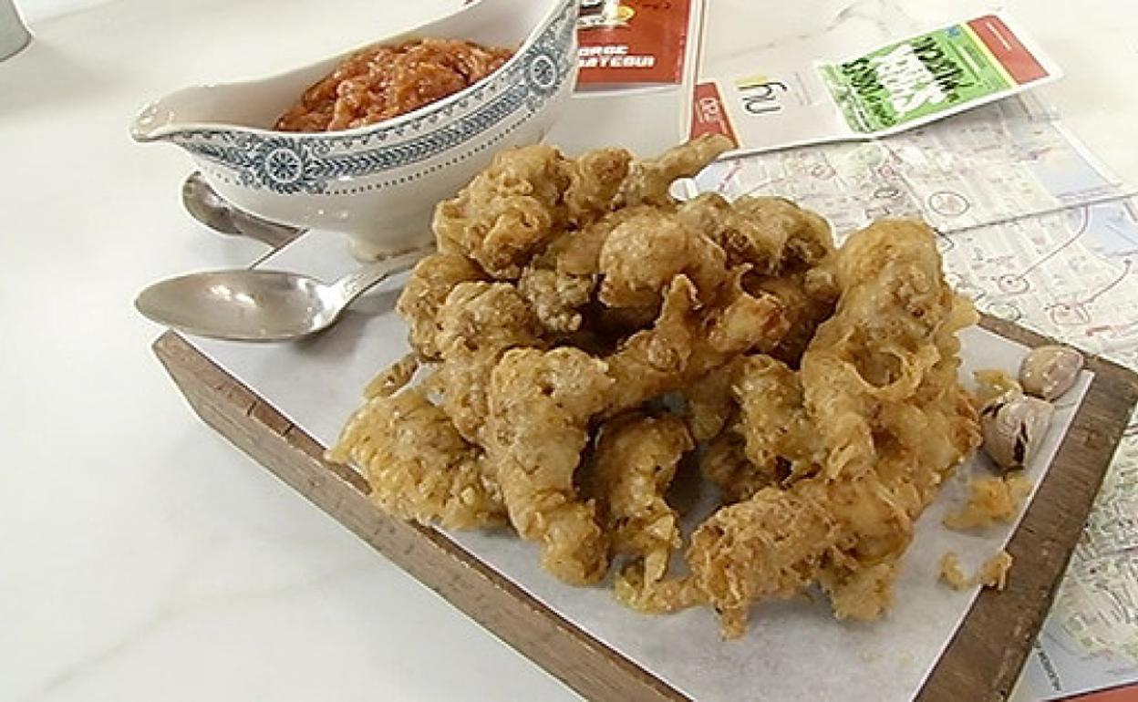 Receta de pollo frito «Loren»