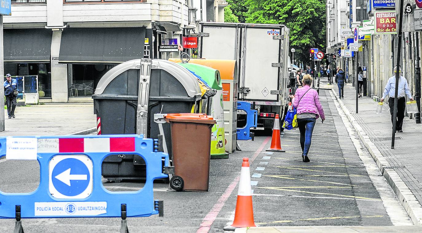 La calle Florida cuenta ya con un espacio extra para el tránsito peatonal.