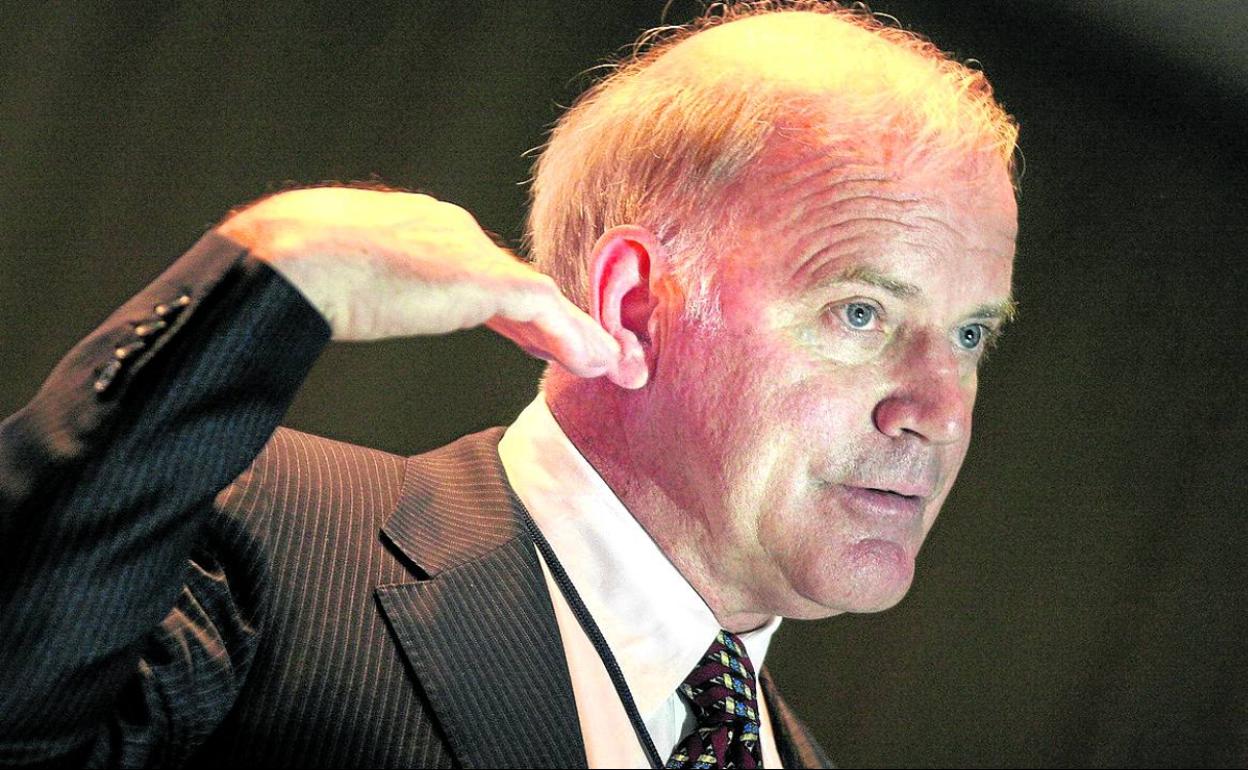 Kary Mullis, en un congreso científico en México en 2007. 