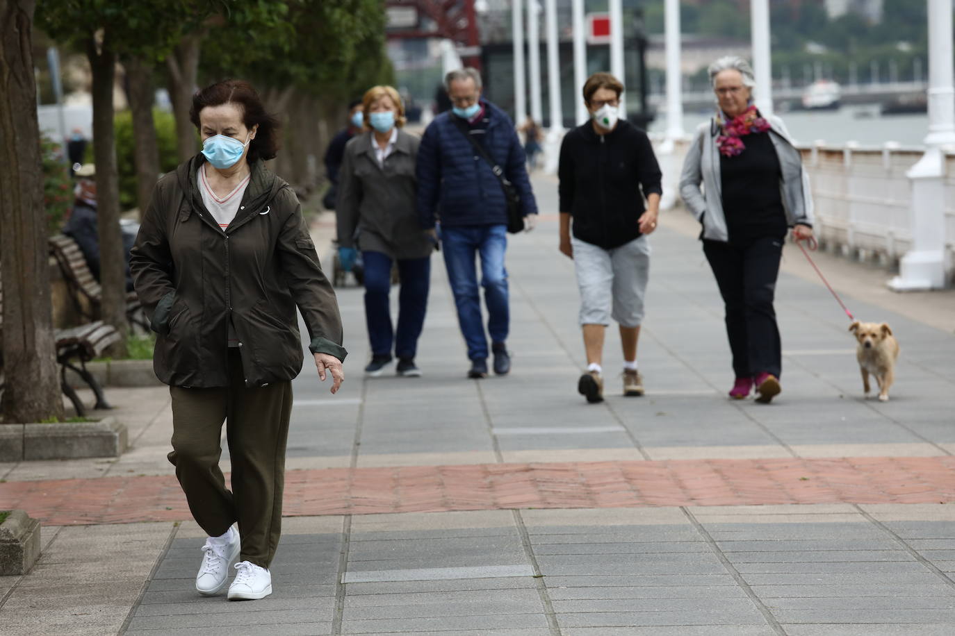 Un paseo por la mañana.