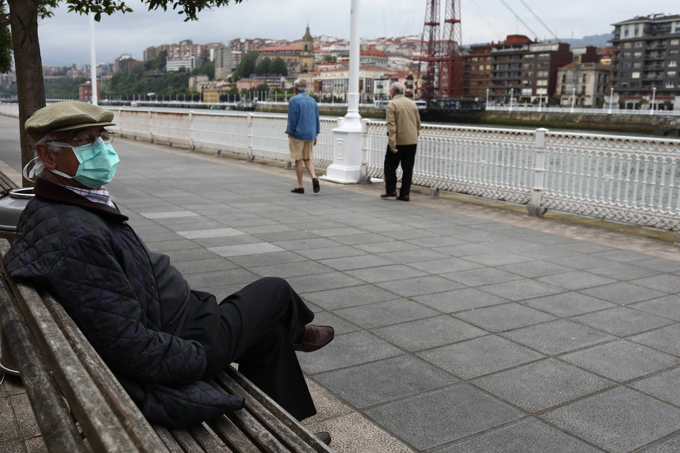 Un descanso en Getxo.