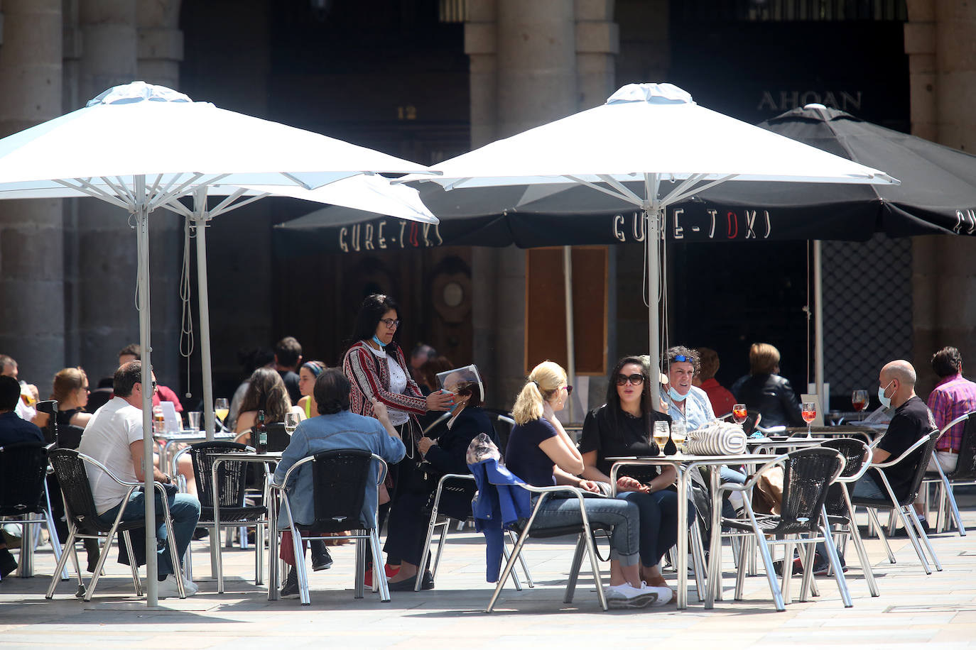 Terrazas el Arenal de Bilbao.