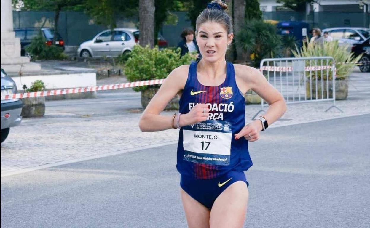 Montejo corre en las franjas establecidas para toda la población pese a ser deportista de alto nivel. 