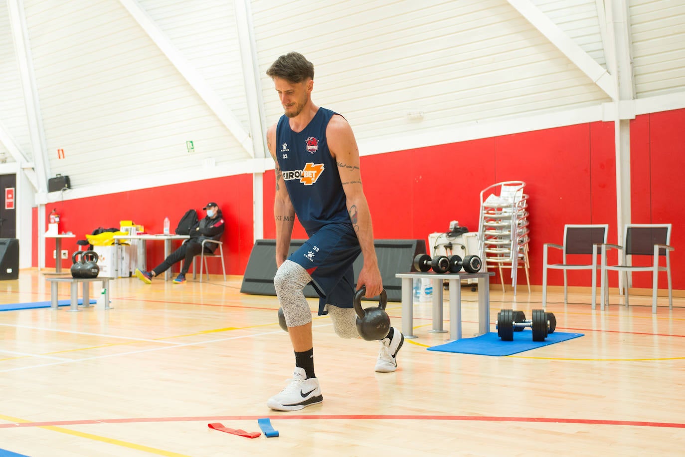 Fotos: El entrenamiento del Baskonia de este martes