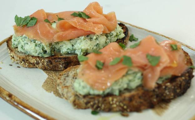 Receta de tostada «Varufakis»