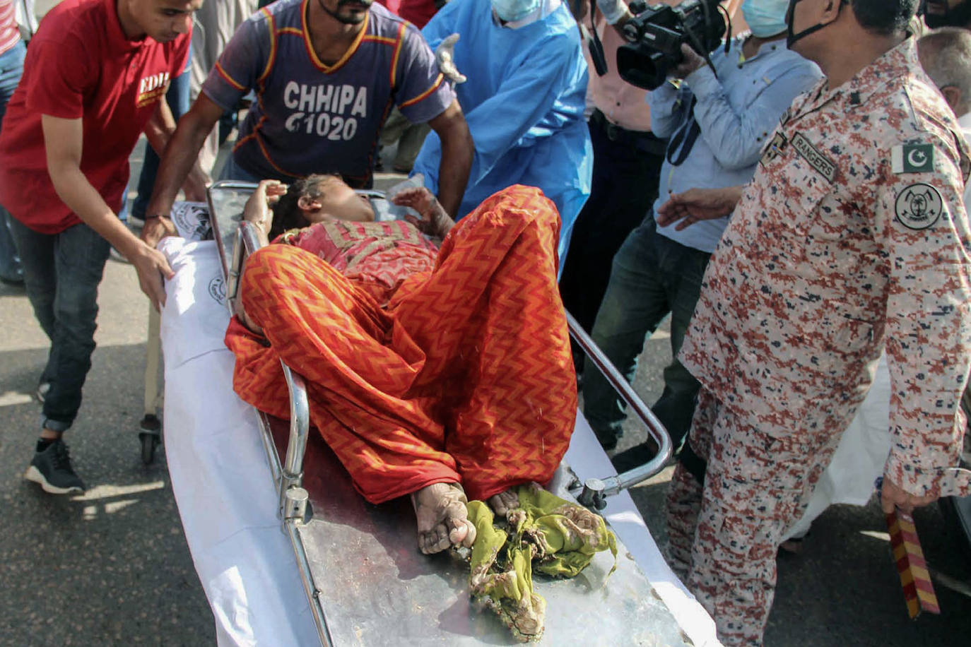 Fotos: El accidente de un avión en Pakistán, en imágenes