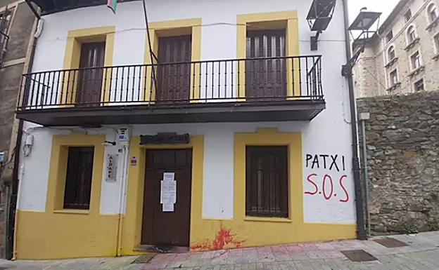 Pintadas en Mondragón.