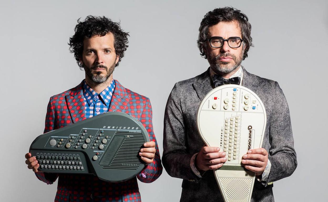 El dúo neozelandés Flight Of The Conchords.