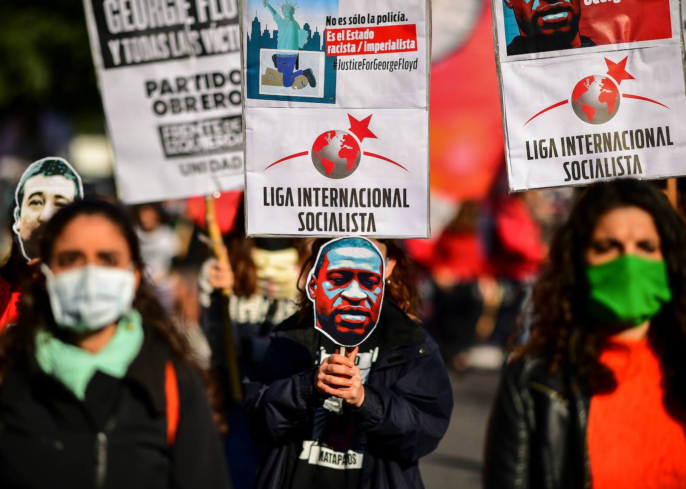 Fotos: Así ha sido la reacción mundial al asesinato de George Floyd