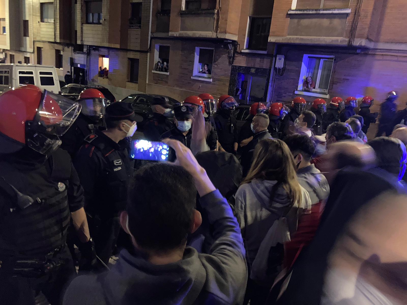 Fotos: Nuevo intento de desalojo en el barrio de Repelega