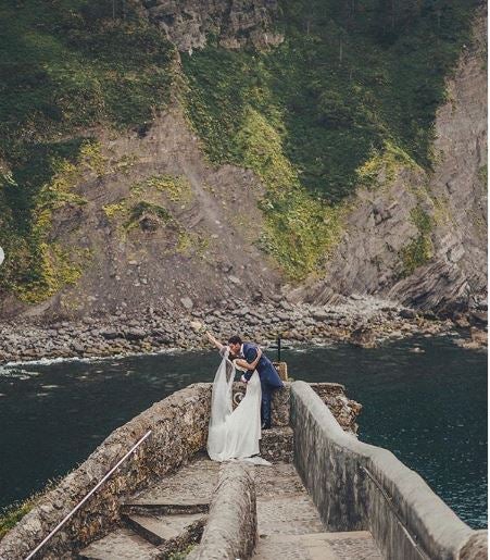 Fotos: Así fue la boda de Ibai Gómez e Ingrid Betancor