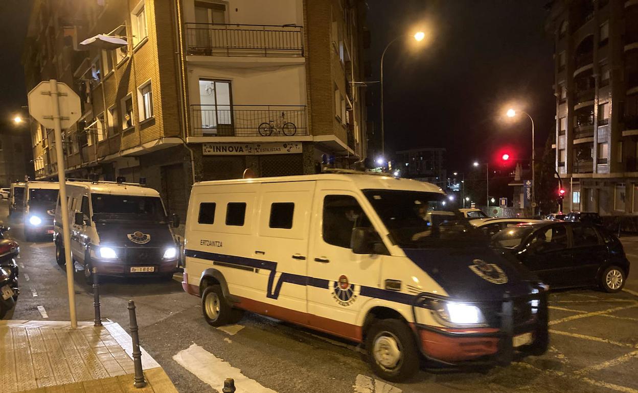 Nuevo dispositivo policial en Portugalete