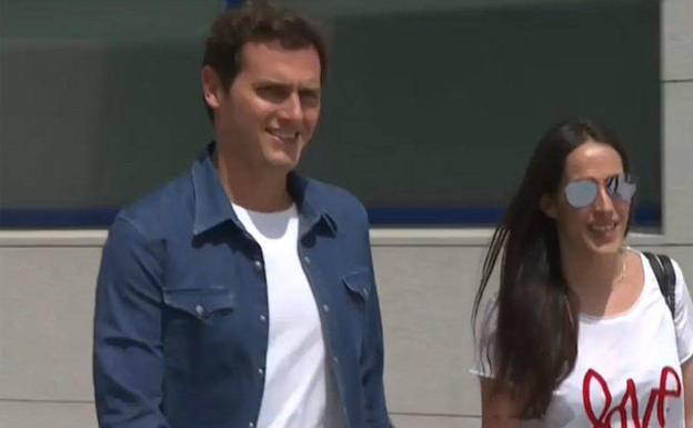 Albert Rivera y Malú. 