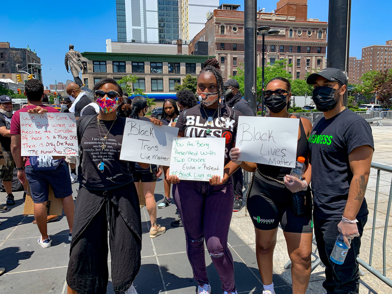 Fotos: Emotiva despedida a George Floyd