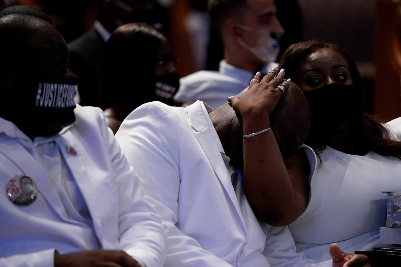 Fotos: Emotiva despedida a George Floyd