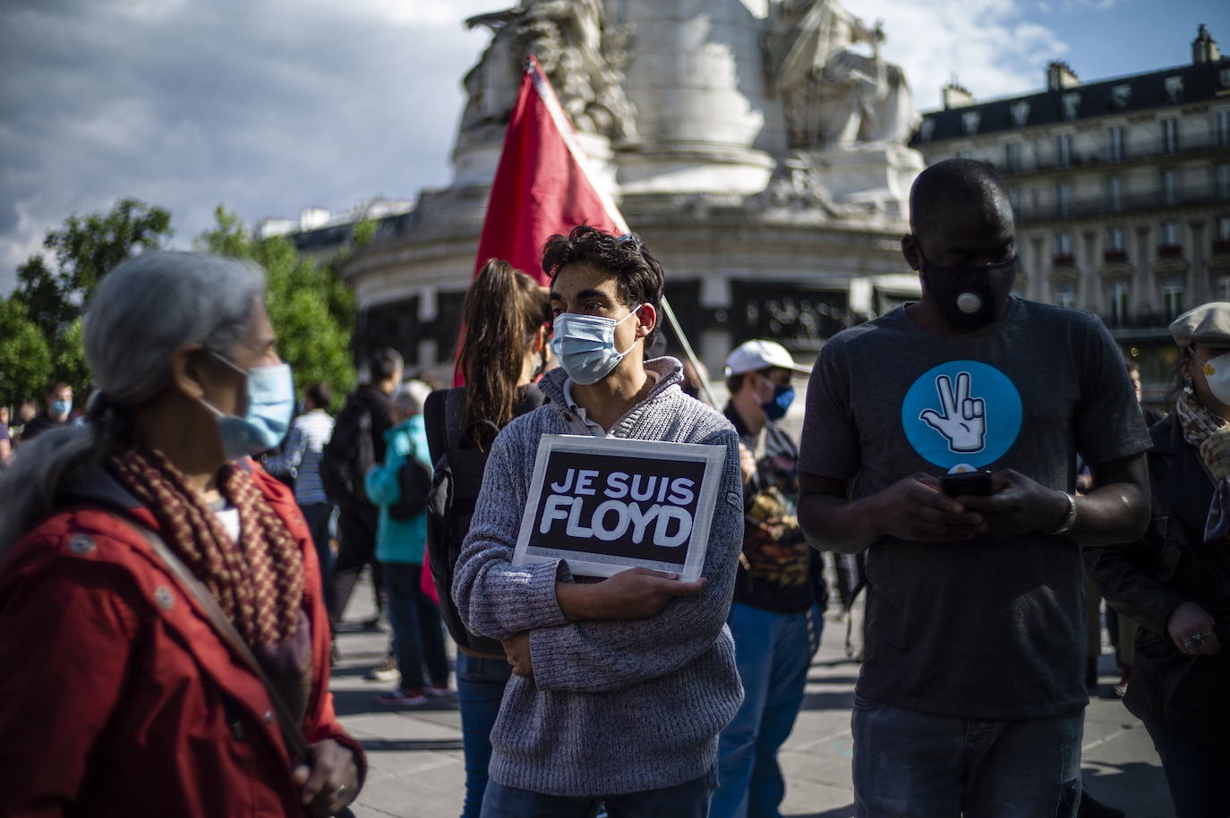 Fotos: Emotiva despedida a George Floyd