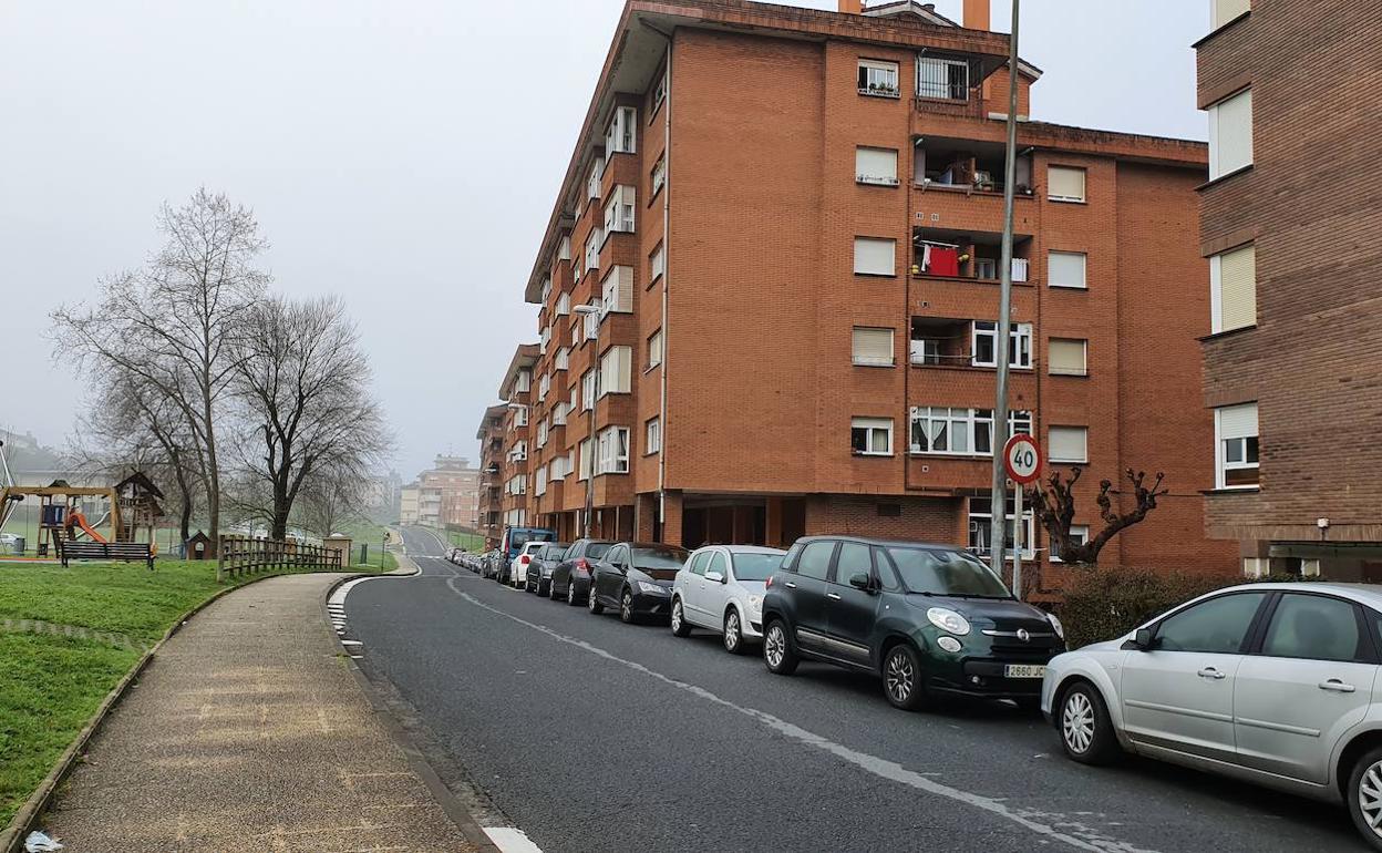 La calle Goikogane es una de las que se va a ver afectada por las obras en los próximos meses.