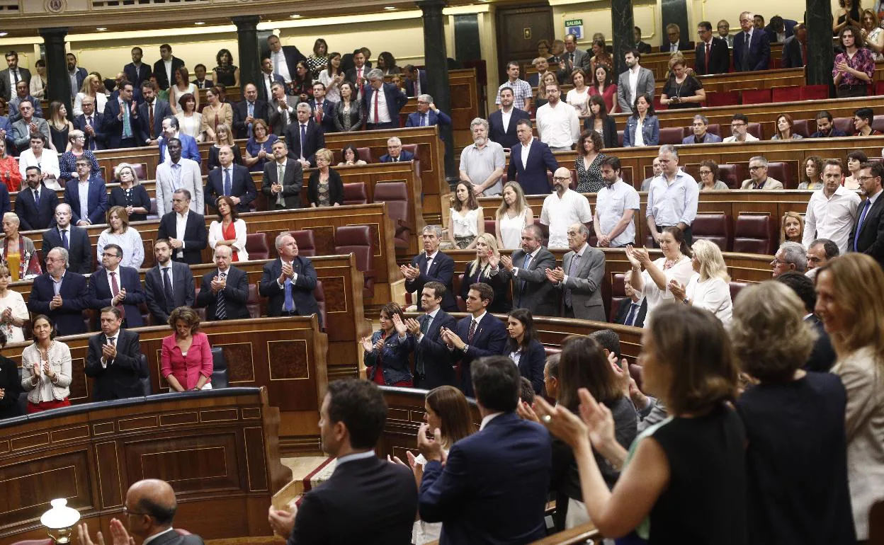 Imagen del acto celebrado el año pasado en el Congreso. 