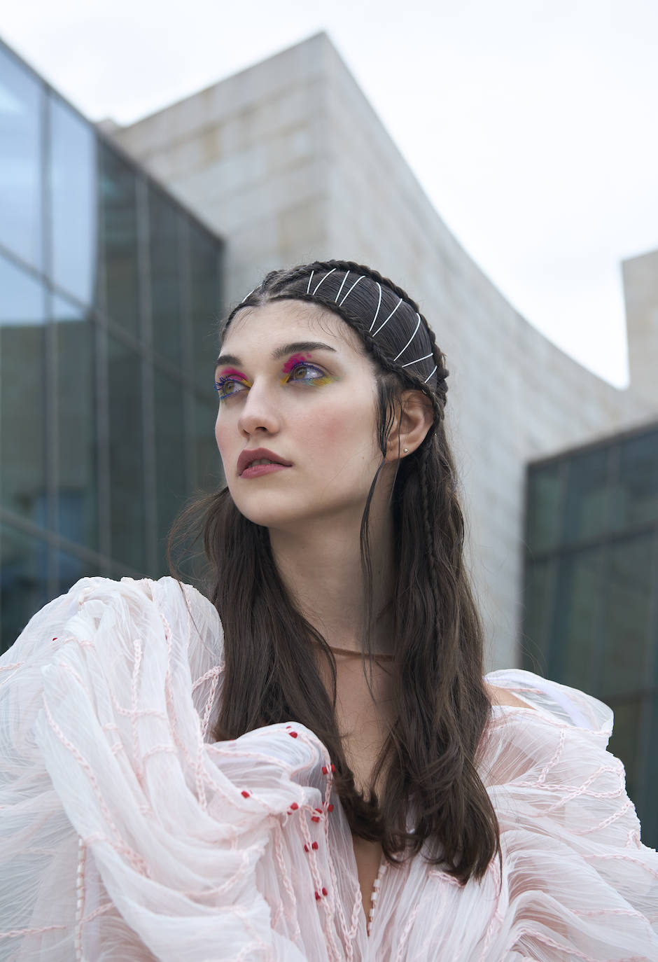 Fotos: Pasarela en un Bilbao desierto: así se interpreta el silencio que vivió la villa a través de la moda