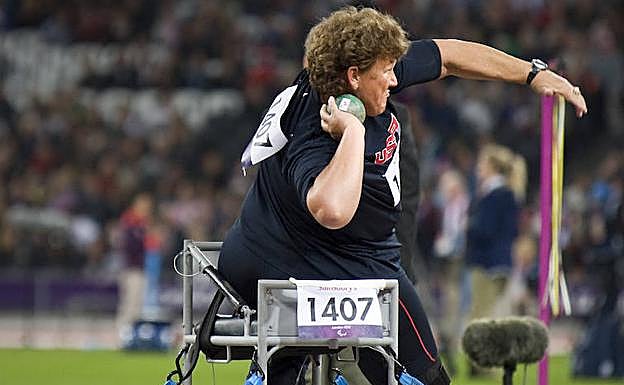 Madsen obtuvo el bronce en lanzamiento de peso en los Juegos Paralímpicos de Londres 2012. 