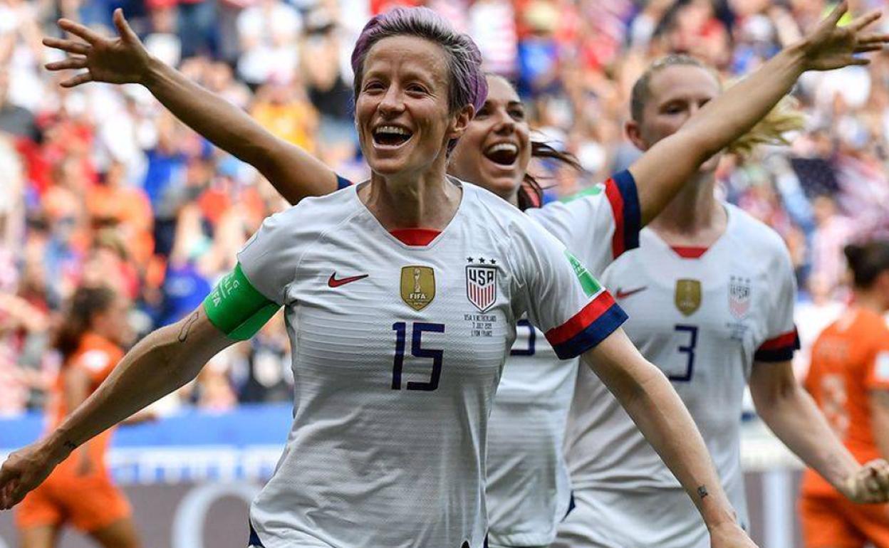 Rapinoe, y el título de EEUU, fue una de las protagonistas del pasado Mundial celebrado en Francia en 2019. 