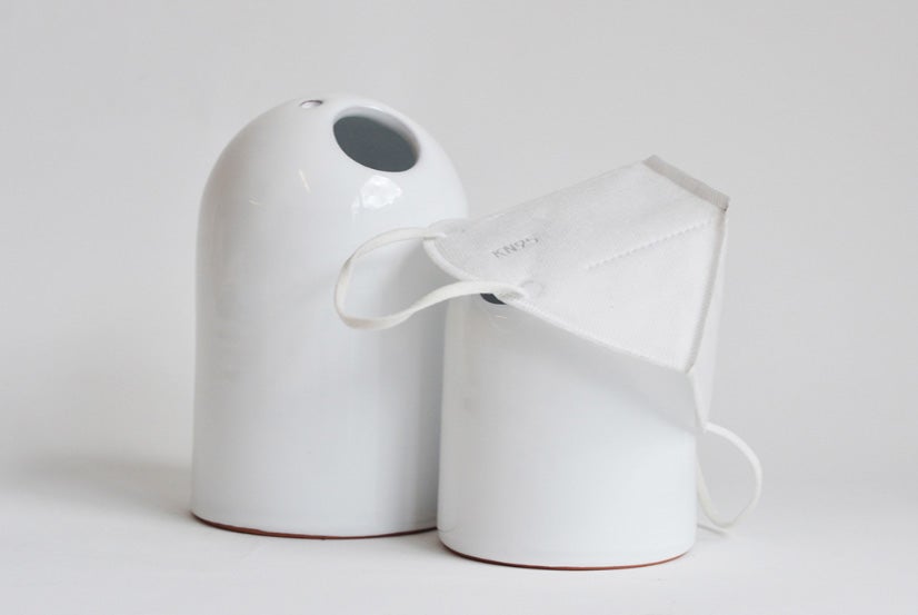 Fotos: El posamascarillas &#039;made in Euskadi&#039;