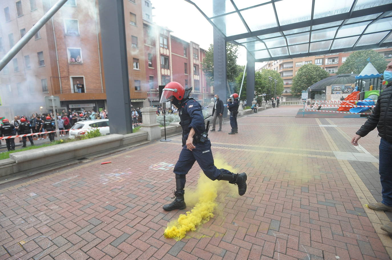 Fotos: El mitin de Vox en Sestao, en imágenes