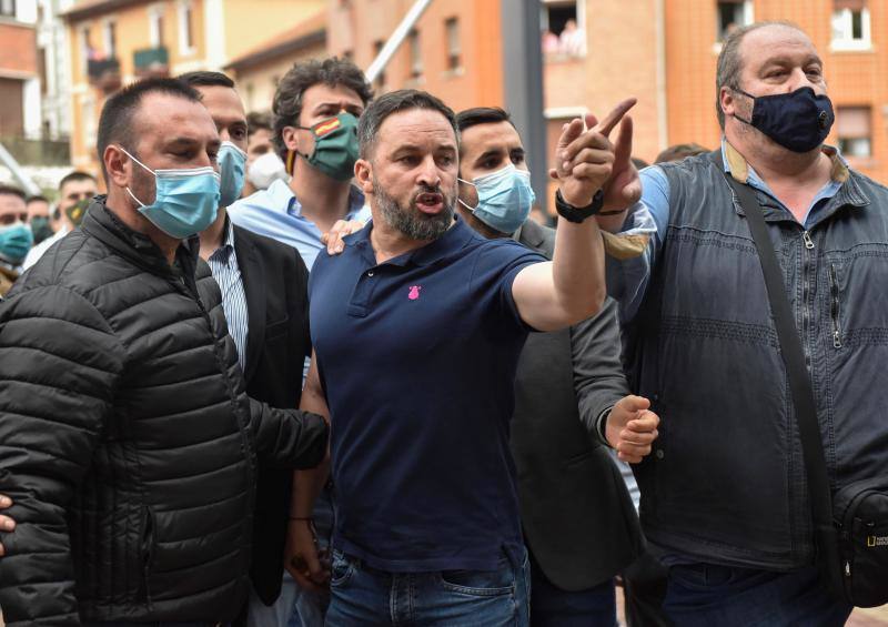 Fotos: El mitin de Vox en Sestao, en imágenes