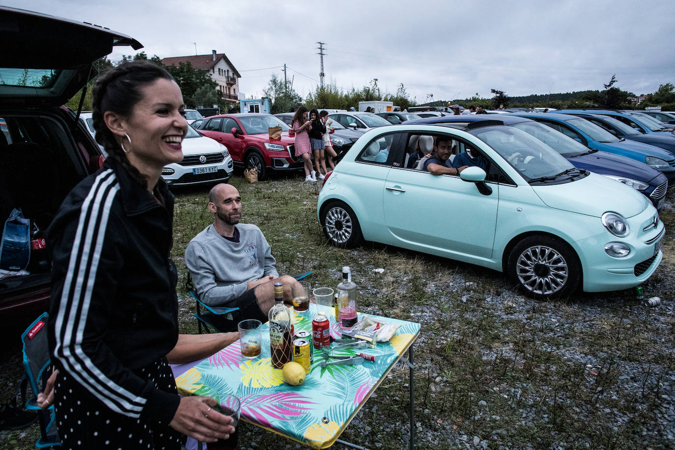 Fotos: Belako en el autocine de Getxo